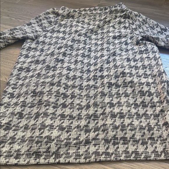 Melloday | Black And White Light Tweed Long Cardigan Sweater Size 2X - Picture 12 of 12